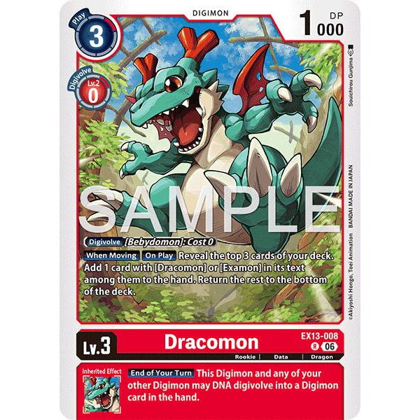 DCG [EX13-008 R] Dracomon