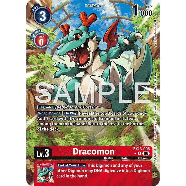 DCG [EX13-008 R] Dracomon (Extended Art)