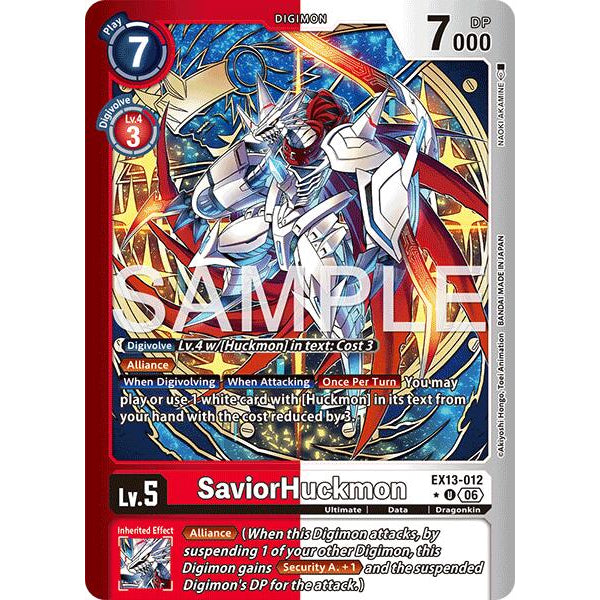DCG [EX13-012 U] SaviorHuckmon (Limited Foil)