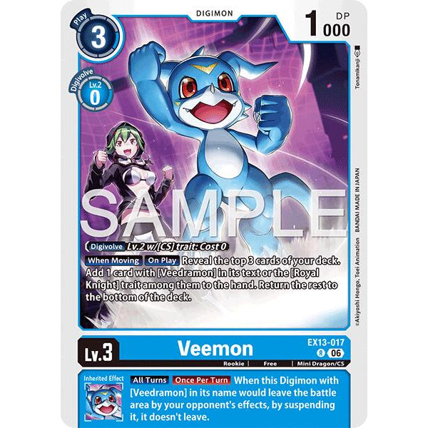 DCG [EX13-017 R] Veemon