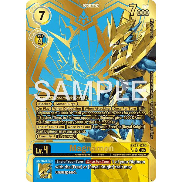 DCG [EX13-020 SR] Magnamon (Rare Pull)
