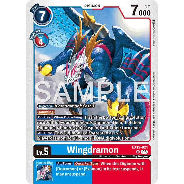 DCG [EX13-021 U] Wingdramon