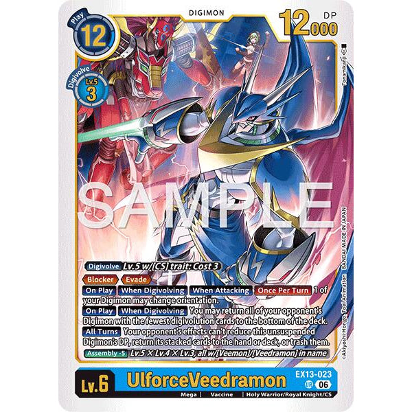 DCG [EX13-023 UR] UlforceVeedramon