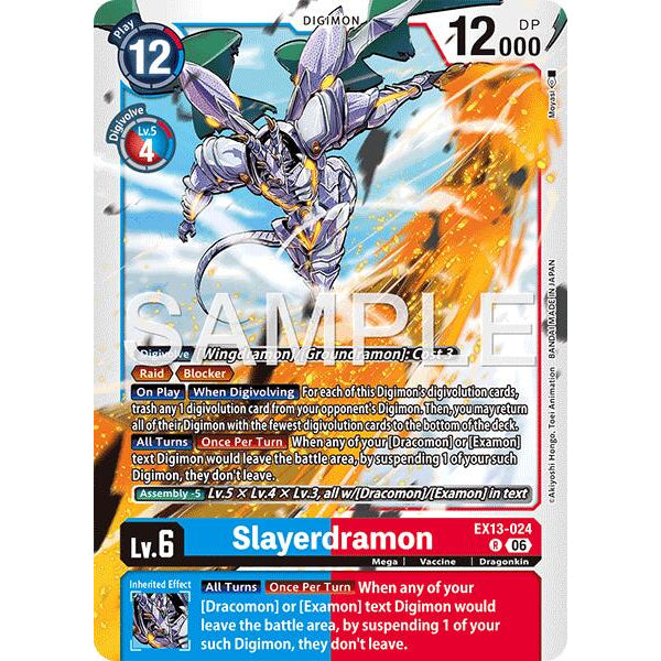 DCG [EX13-024 R] Slayerdramon