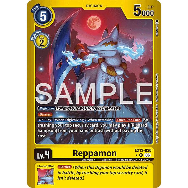 DCG [EX13-030 C] Reppamon (Limited Foil)