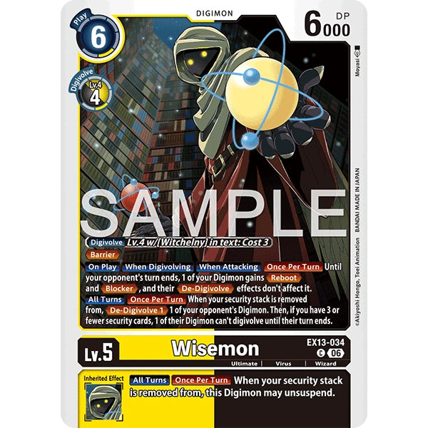 DCG [EX13-034 C] Wisemon