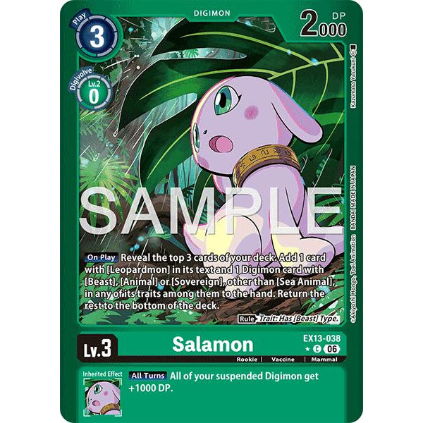 DCG [EX13-038 C] Salamon (Limited Foil)