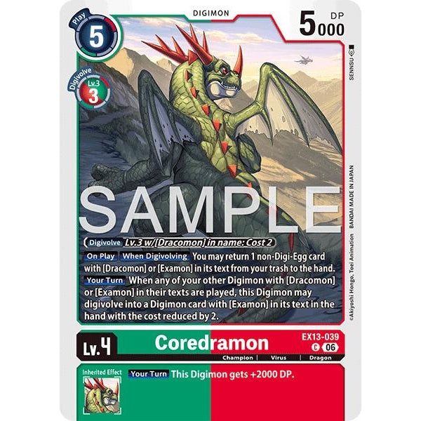 DCG [EX13-039 C] Coredramon
