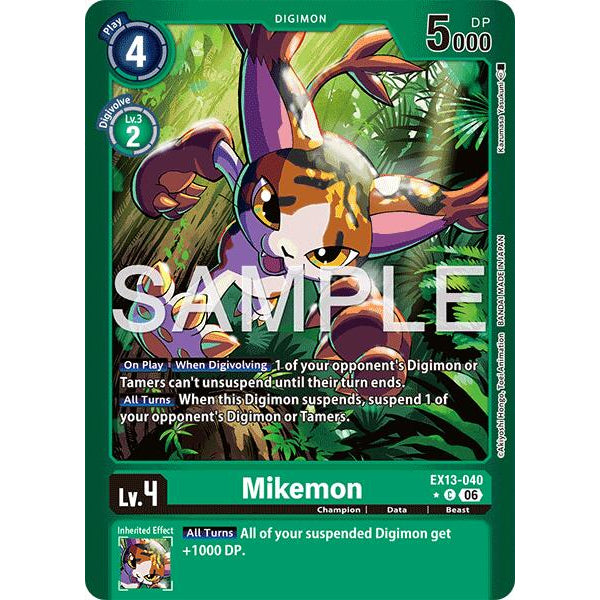 DCG [EX13-040 C] Mikemon (Limited Foil)