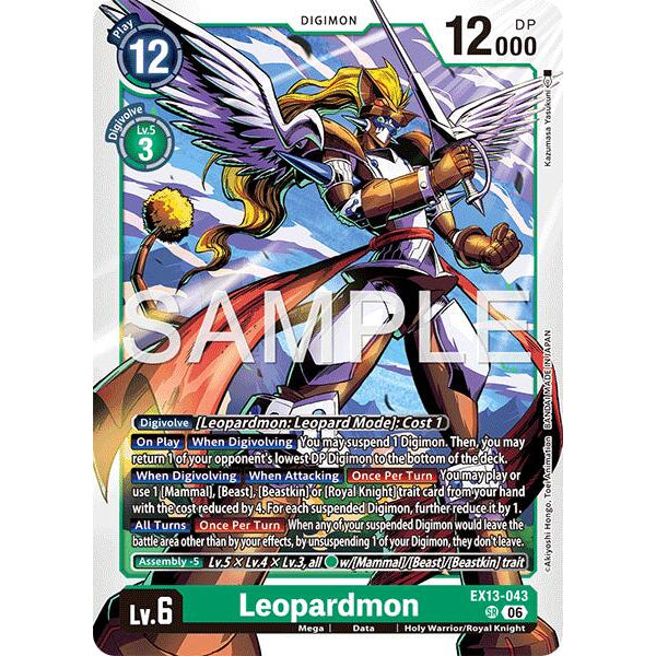 DCG [EX13-043 SR] Leopardmon