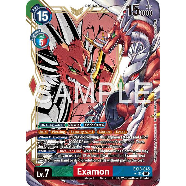 DCG [EX13-045 SR] Examon (Alternate Art)
