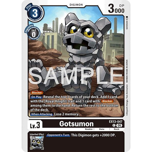 DCG [EX13-047 C] Gotsumon