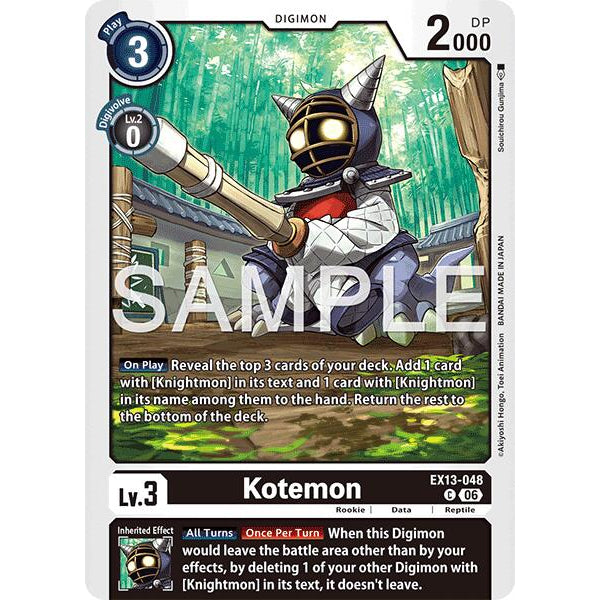 DCG [EX13-048 C] Kotemon