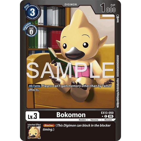 DCG [EX13-050 C] Bokomon (Limited Foil)