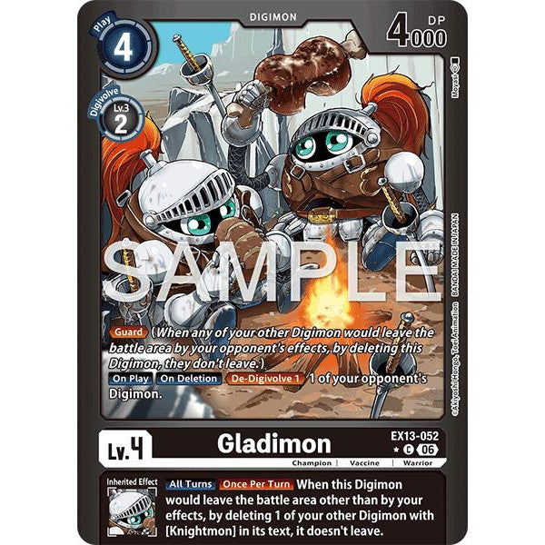 DCG [EX13-052 C] Gladimon (Limited Foil)