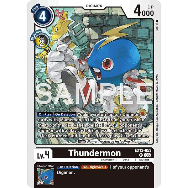 DCG [EX13-053 C] Thundermon