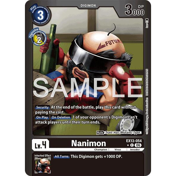 DCG [EX13-054 C] Nanimon (Limited Foil)