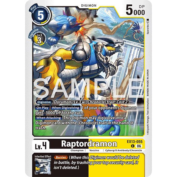 DCG [EX13-055 C] Raptordramon