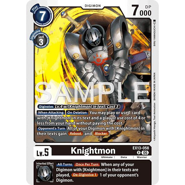 DCG [EX13-058 R] Knightmon