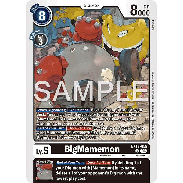 DCG [EX13-059 R] BigMamemon