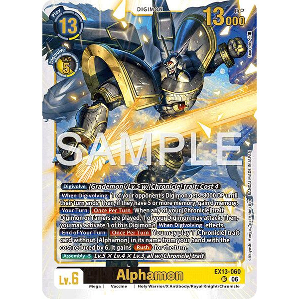 DCG [EX13-060 UR] Alphamon
