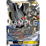 DCG [EX13-060 UR] Alphamon (Alternate Art)