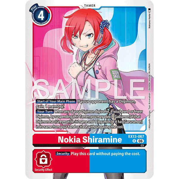 DCG [EX13-067 R] Nokia Shiramine