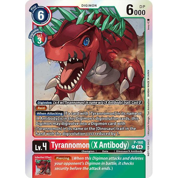 DCG [P-160 P] Tyrannomon (X Antibody) (EX8-Chain of Liberation Upgrade Pack)
