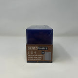 Bento Basics - 3" x 4" Clear Regular Toploaders and Soft Sleeves Bundle (100ct) for Standard Size Cards