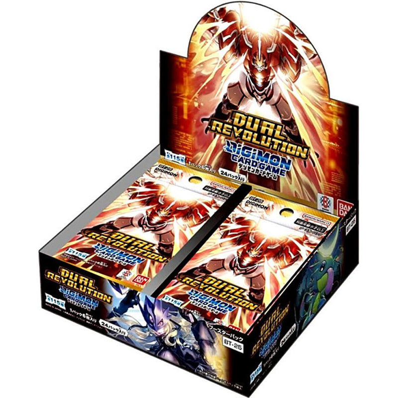 Digimon Card Game: BT24 Dual Revolution Booster Display