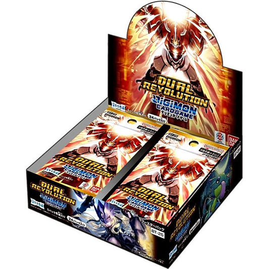 Digimon Card Game: BT24 Dual Revolution Booster Display