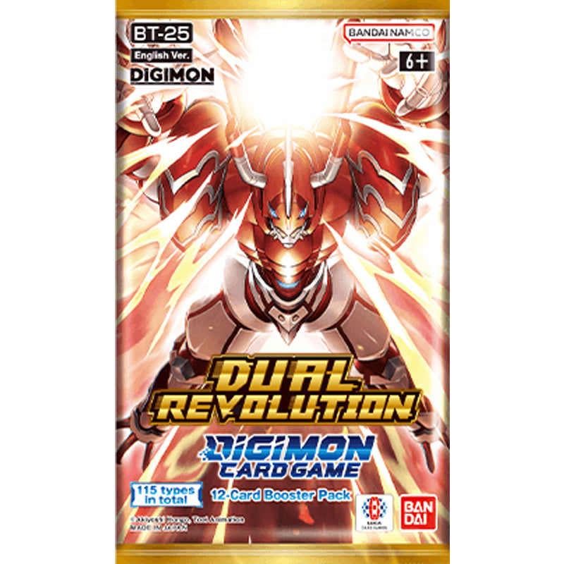 Digimon Card Game: BT24 Dual Revolution Booster Display