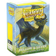 Dragon Shield Sleeves Dual Matte Standard Size (Silver Interior)