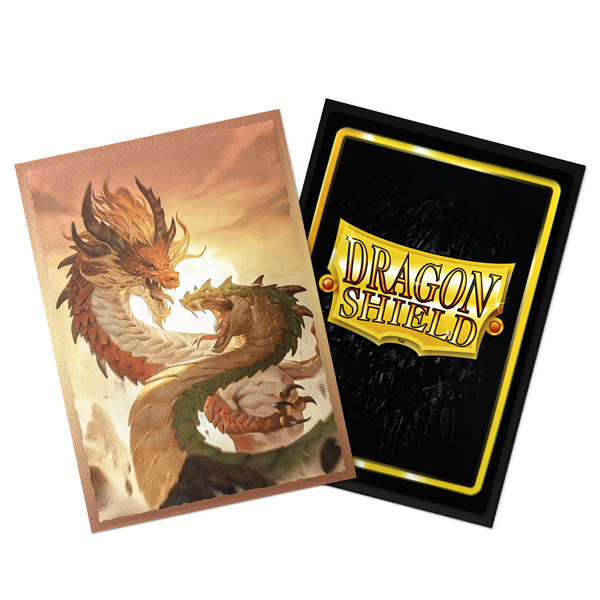 Dragon Shield Wood Snake 2025 - Matte Dual Art Sleeves - Standard Size