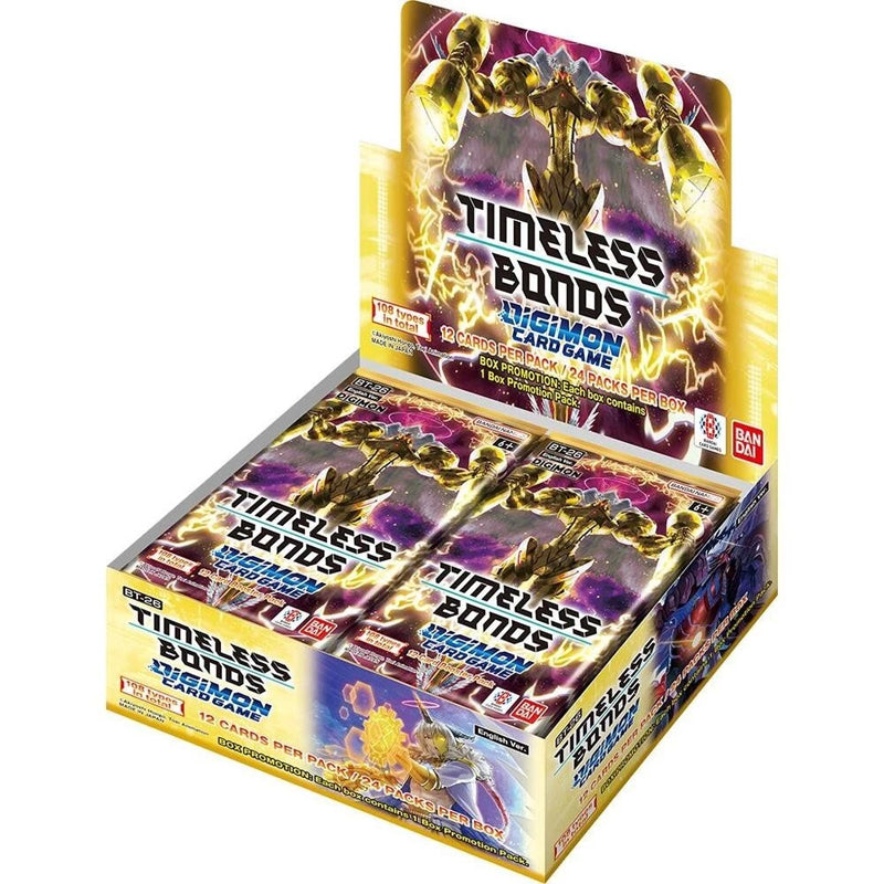 Digimon Card Game: BT26 Timless Bonds Booster Display *Pre-Order Sep. 4, 2026*