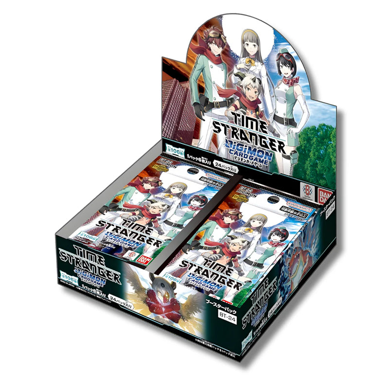 Digimon Card Game: BT24 Time Stranger Booster Display
