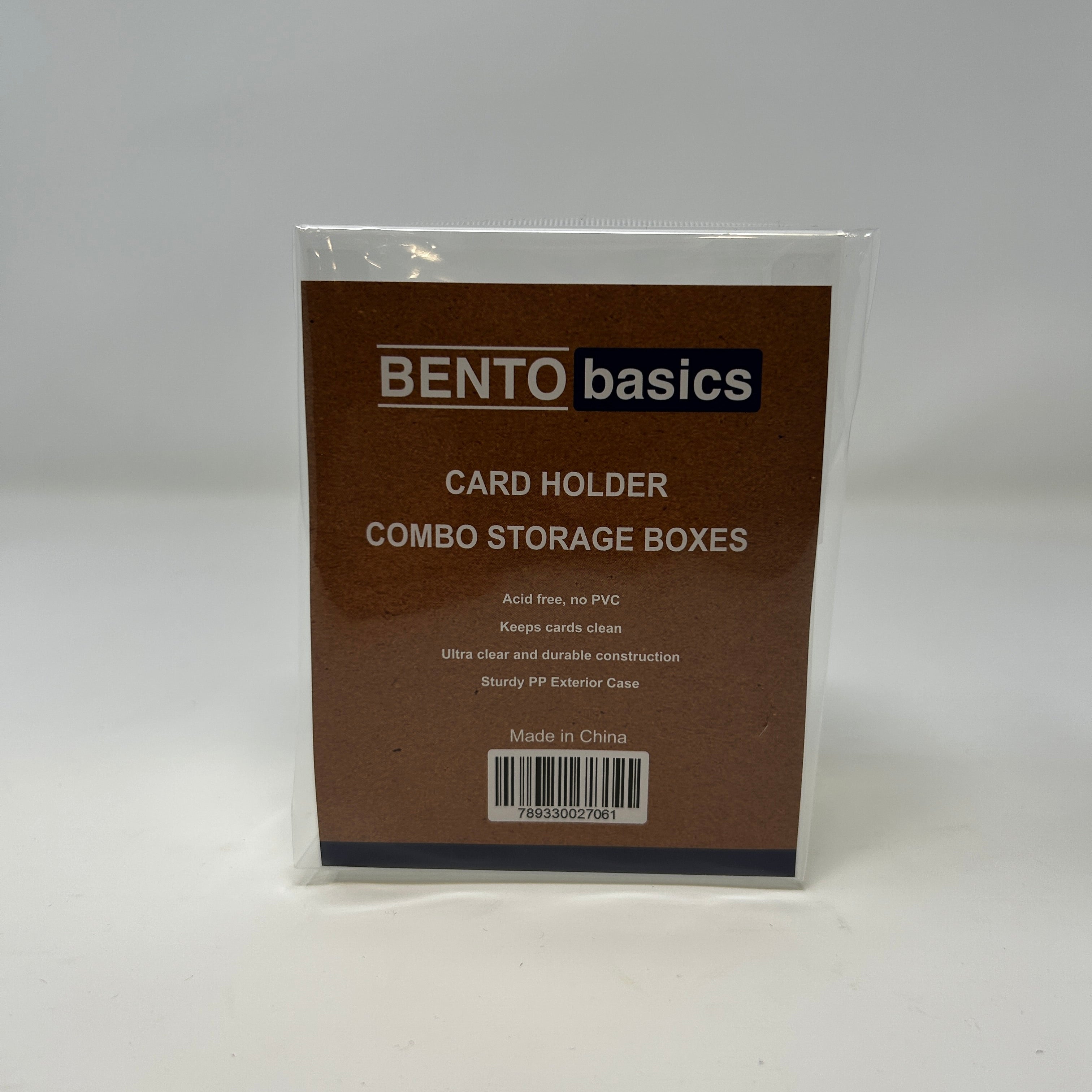 Bento Basics - 3" x 4" Card Holder (toploader) Storage Box