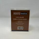 Bento Basics - 3" x 4" Card Holder (toploader) Storage Box
