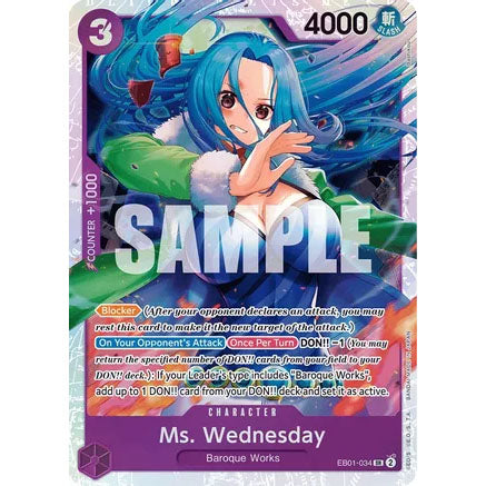 OPCG [EB01-034 SR] Ms. Wednesday