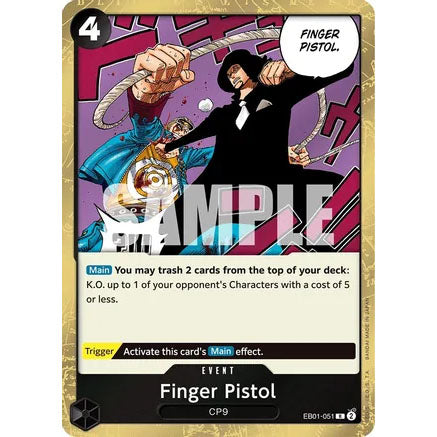 OPCG [EB01-051 R] Finger Pistol