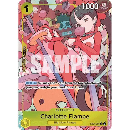 OPCG [EB01-056 R] Charlotte Flampe (Alternate Art)