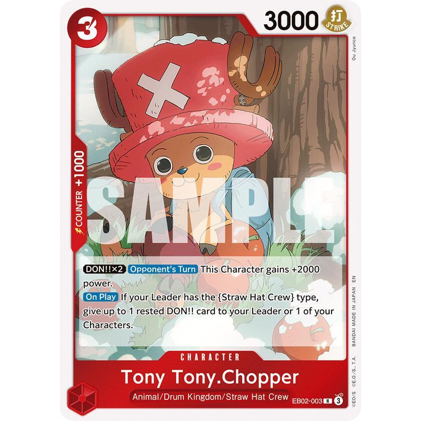 OPCG [EB02-003 R] Tony Tony.Chopper