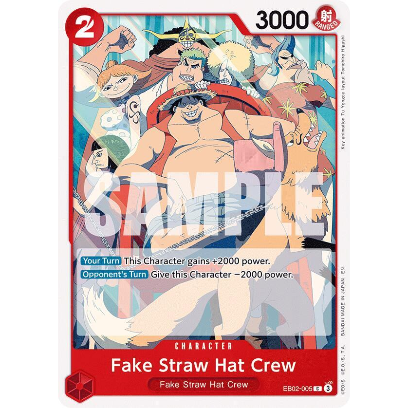 OPCG [EB02-005 C] Fake Straw Hat Crew