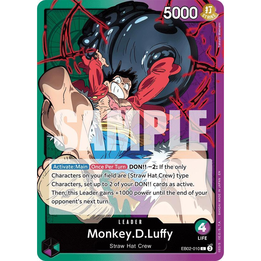 OPCG [EB02-010 L] Monkey.D.Luffy