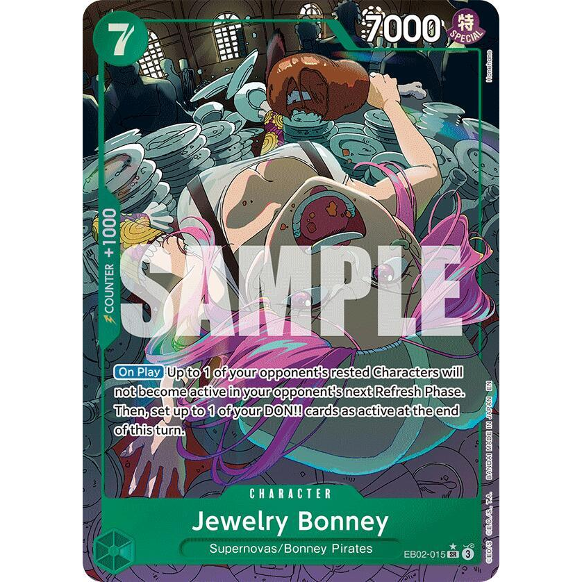 OPCG [EB02-015 SR] Jewelry Bonney (Alternate Art)