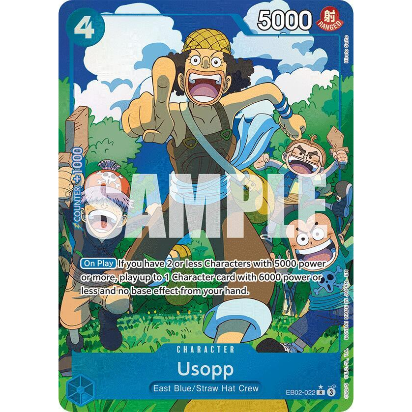 OPCG [EB02-022 R] Usopp (Alternate Art)