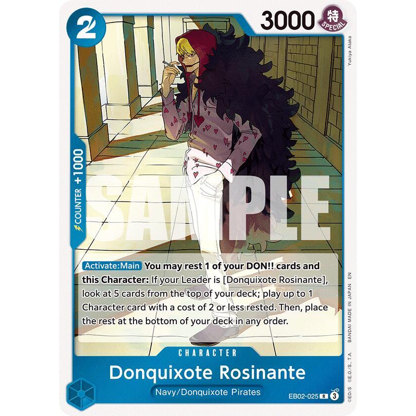 OPCG [EB02-025 R] Donquixote Rosinante
