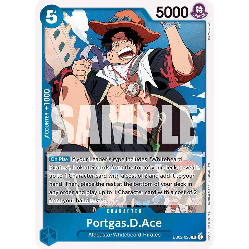 OPCG [EB02-028 R] Portgas.D.Ace