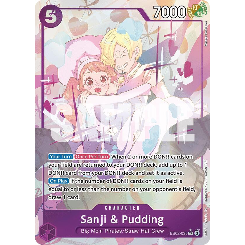OPCG [EB02-035 SR] Sanji & Pudding (Alternate Art)