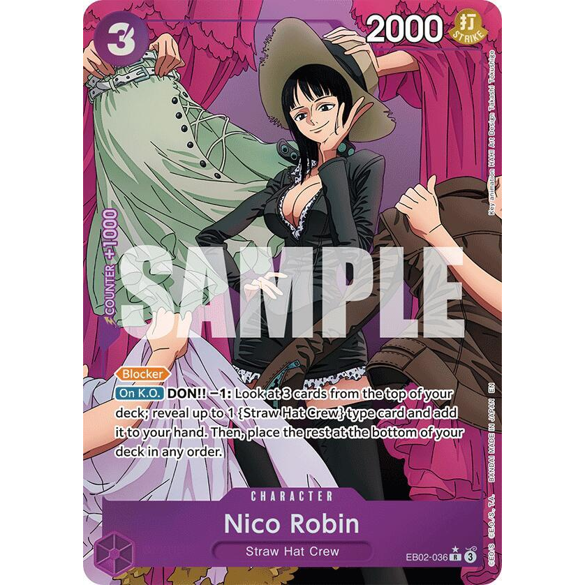OPCG [EB02-036 R] Nico Robin (Alternate Art)